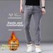 Men's Clothing Men's Stretch Denim Jeans - Slim Straight Leg Winter Trousers With Comfort Fit_mkmklike.com