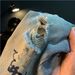 New Men's Trendy Ripped Printed Jeans Shorts mid Length Washed Korean Style High End Five Point Pants 2026_mkmklike.com