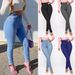 Women's High-Waisted Skinny Jeans - Stretch Denim Pencil Pants For Slim Fit (XS-6XL, Grey/Black/Blue Washes, Lightweight & Comfortable)_mkmklike.com