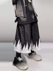 Hip-hop Trendy Brand Retro Cropped Pants High Street Wide-leg Denim Shorts Loose Vine Cropped Pants Men's 2026 Tide_mkmklike.com