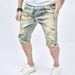 Men's Solid Color Casual Pocket Shorts_mkmklike.com