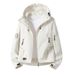 Mountain-style Outdoor Hardshell Jacket Men, Three-in-one Windproof And Waterproof Detachable Two-piece Set, Suitable_mkmklike.com