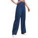 New Cross-Border European And American Women's Jeans High Waist Slim Straight Denim Pants Hot Sale_mkmklike.com