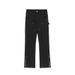 Nordmann American Retro Workwear Jeans For Men Spring And Autumn Vib High Street Hip Hop Side Zipper Slightly Flared Loose_mkmklike.com