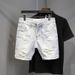 Men's Clothing Loose Shorts Fashionable Simple Shorts New Men's Casual Jeans_mkmklike.com