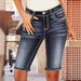 Women's Clothing Denim Slim Simple Casual Embroidered Jeans_mkmklike.com