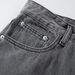 Punk Straight-Leg Jeans Men's Basic Washed Vintage Casual Pants Cleanfit Loose Wide-Leg_mkmklike.com