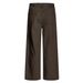 American Style Trendy Wide-Leg Jeans For Men Casual Clean Fit Waist Patchwork Design Solid Color Straight-Leg Pants_mkmklike.com