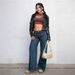 Women's Clothing High-Waisted Straight Leg Jeans – Comfortable & Stylish Women’s Denim Pants_mkmklike.com