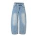 Washed Vintage Scimitar Jeans For Men Punk Street Style Loose Wide-Leg Floor-Length Pants_mkmklike.com