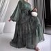 Women's Clothing fashion printed Bohemian style long dress_mkmklike.com