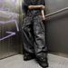 Men's Clothing Hot Jeans Y2k Dark Line Design Sense Wide Leg Pants Street Loose Trousers Trend_mkmklike.com