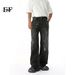 EF JEANS | 2025 New Product, American Trend Graffiti Paint Old Washed Jeans Wide-leg Pants_mkmklike.com