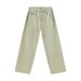 EF JEANS | 2024 New American Old Yellow Mud Splicing Straight Wide-leg Jeans Trendy Loose Retro_mkmklike.com