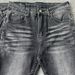 Men's Clothing Texture High Street Style Washed Straight Jeans Retro Vibe Flared Jeans_mkmklike.com