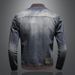 High-End Retro Stand Collar Trendy Brand Spring Autumn New European And American Motorcycle Jacket Men's Stylish Denim_mkmklike.com