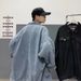 Loom Men's Washed Denim Jacket Hong Kong Style Cool Trendy Brand Ins Fashion Spring Autumn Casual Top_mkmklike.com