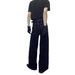 American Denim Washed Black Jeans Men's Spring And Autumn New Trendy Brand Loose High Street Straight Scimitar Wide Leg Trousers_mkmklike.com