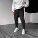 Men's Stretch Jeans – Ripped & Zip-Detail Slim Fit Denim Pants For Streetwear & Casual (S-XXL, Blue/Black/Distressed, Straight-Leg Comfort)_mkmklike.com