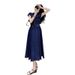 Thirteen Elements Quality Tencel Cowboy Dress, Women's 2025 Summer New Collection, Waist Cinching And Slimming, Long_mkmklike.com