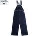 Nordmann New OKONKWO Original Color Denim Workwear Overalls Men's Vintage Striped Jeans Jumpsuit Khaki_mkmklike.com