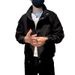 2025 Spring And Autumn New Men's Trendy Brand Workwear Jacket Hot-Selling Solid Color High-End Cool Stand Collar Coat_mkmklike.com