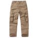 2026 Cotton Caual Men Solid Color Straight Multi Pocket Cargo Pant Men Fahion Breathable Safari Style Sport_mkmklike.com