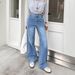 High Waisted Wide Leg Jeans For Women – Vintage Washed, Flowy & Relaxed Fit, 70% Cotton, Boho Chic (S-Xl, Light Blue, Stretch Comfort)_mkmklike.com