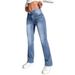 New Women's Slim Fit Jeans Elastic Waistband Hip Lifting Design Direct from Source Factory Cross Border_mkmklike.com