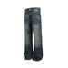 Vintage Washed Blue Distressed Denim Jeans For Men & Women – Relaxed Fit, Straight Leg, Mid-Rise, Casual & Streetwear_mkmklike.com