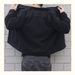 Men's Korean Style Black Denim Jacket - Loose Fit Casual Streetwear Jacket For Autumn & Winter_mkmklike.com