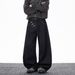 Korean Style Letter Print Jeans For Men - Streetwear Hip Hop Straight Leg Denim Pants (Black, S-3XL)_mkmklike.com