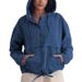 Women's Fashion Denim Hoodie Jacket Buttoned Pullover Sweatshirt Tops European American Style 2025 Trendy Clothing_mkmklike.com