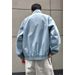 American-style Color-block Flight Jacket For Men, Spring Cleanfit Double-zipper Sports Jacket, Outdoor Three-proof_mkmklike.com