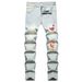 Men's Slim Fit Stretch Jeans With Vintage Wash & Distressed Details - Comfortable Cotton Denim Pants For Teenagers & Young Adults (Sizes 28-38)_mkmklike.com