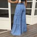 Versatile Elastic Women's Jeans Long Pants 66500# Casual Outfit For All Seasons_mkmklike.com