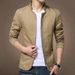 Men's Clothing Mainly promote size autumn new style stand collar washed jacket style is available all year round 780_mkmklike.com