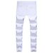 Men's Clothing Spring/Autumn New Men's Casual Ripped Jeans, Slim Fit, Stretch Pants_mkmklike.com