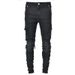 Men's Skinny Jeans With Side Pockets For Comfortable Fit Denim Jeans For Men_mkmklike.com