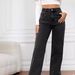 Women's High-Waisted Straight Leg Jeans - Stretch Denim Pants For Work & Casual (XS-6XL, 4 Colors)_mkmklike.com