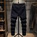 Winter New Velvet Jeans Men's Thickened American Straight Trousers Men's Warm Pure Black Casual Business Pants Men_mkmklike.com