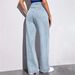 Women's High-Waisted Wide-Leg Jeans – Organic Cotton Straight-Leg Trousers With Vintage Wash (S-XL, Stonewash Black/Navy/Gray/Light Blue, Non-Stretch)_mkmklike.com