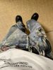 Men's Clothing Loose Casual Straight Pants Denim Print Washed Pants_mkmklike.com