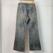 Women's Clothing Heavy Retro Dirty Dyed Distressed Jeans Men's Fashion Straight Slim Trousers_mkmklike.com