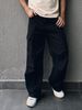 Seluar Denim Musim Luruh Ini Adalah Kasual Longgar Dan Bergaya, Dengan Gaya Amerika Dan Pelbagai Poket Celana Longgar_mkmklike.com