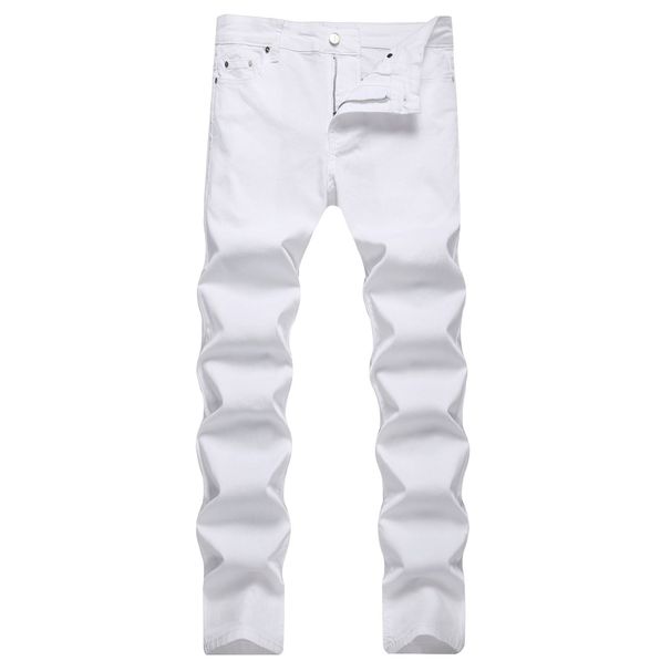 Men's Trendy Denim Trousers Fashionable Jeans_mkmklike.com