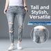 Men's High-End Slim Fit Ripped Cropped Jeans 2024 Trendy Brand Skinny Jeans for Summer Versatile_mkmklike.com