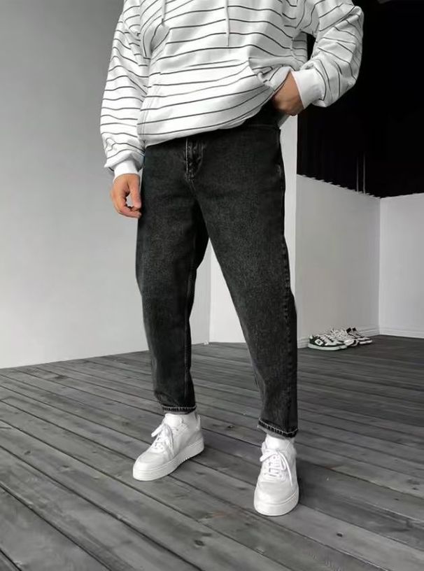 European And American High-quality New Men's Slim-fit Jeans, Ripped Jeans_mkmklike.com
