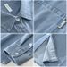 Retro Denim Long Sleeved Shirt, New Fashionable And Versatile, Artistic And Casual Loose Top, Men's Clothing_mkmklike.com