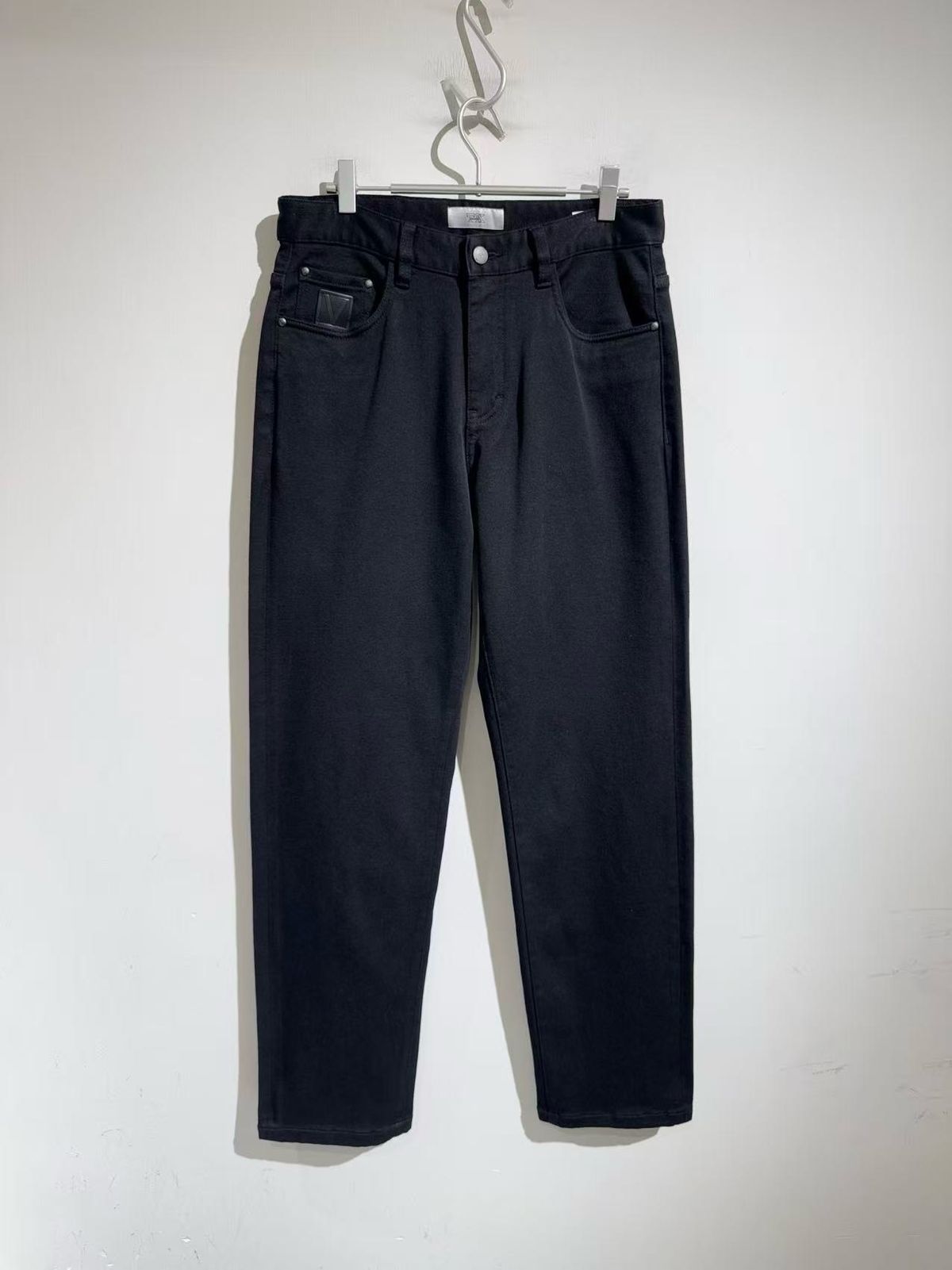 Black Denim With Super Elasticity But Still Maintains An Excellent Texture. Italian Customer Order Vdeng_mkmklike.com